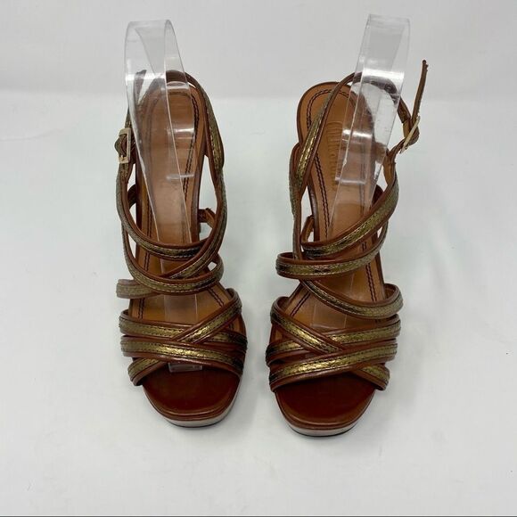 Colin Stuart - Sexy Strappy Heels (8.5) - Picture 2 of 12